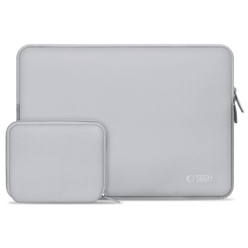 Etui na laptopa TECH-PROTECT Neoslim 15-16 cali Szary + Torba na akcesoria