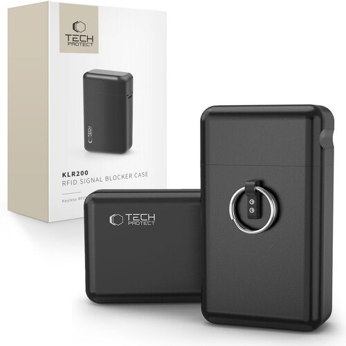 Pudełko z ochroną RFID na kluczyki TECH-PROTECT KLR200 Czarny