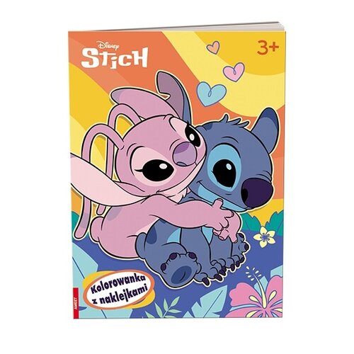 Kolorowanka Disney Stich z Naklejkami (miękka okładka)