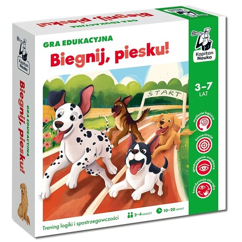 Gra edukacyjna KAPITAN NAUKA Biegnij, piesku