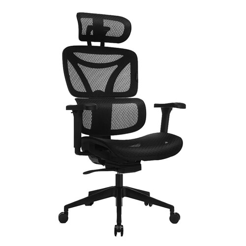 Fotel LVN System Control Series LV0654 Czarny