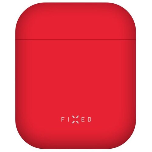 Etui na słuchawki FIXED Silky do Apple AirPods Czerwony