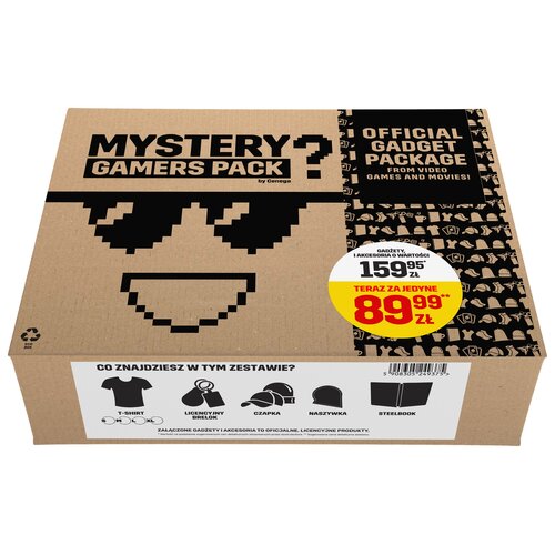 Mystery Gamers Pack CENEGA Zestaw gadżetów V14
