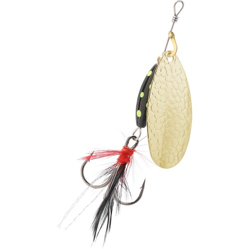 Błystka obrotowa MIKADO M-Grub PMB-GRU-2-BL-G Złoty Black Lemon