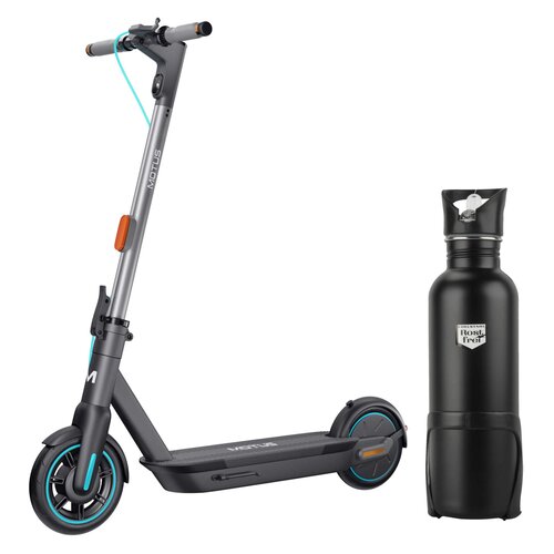 Hulajnoga elektryczna MOTUS Scooty 10 GEN 5 65km 350W 10" Szary + Bidon termiczny FISCHER z uchwytem 86057 750 ml