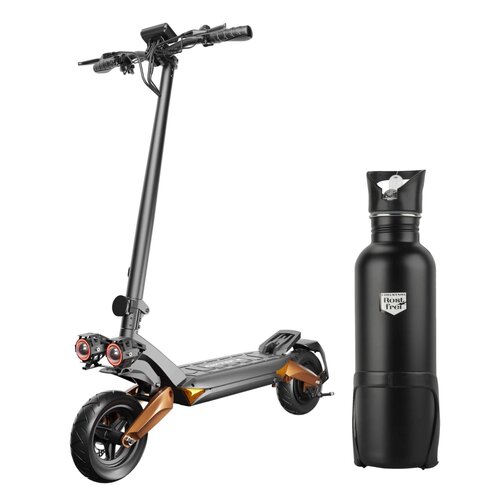 Hulajnoga elektryczna RUPTOR R3 V3 75km 800W 2 amortyzatory 10" Miedziany + Bidon termiczny FISCHER z uchwytem 86057 750 ml