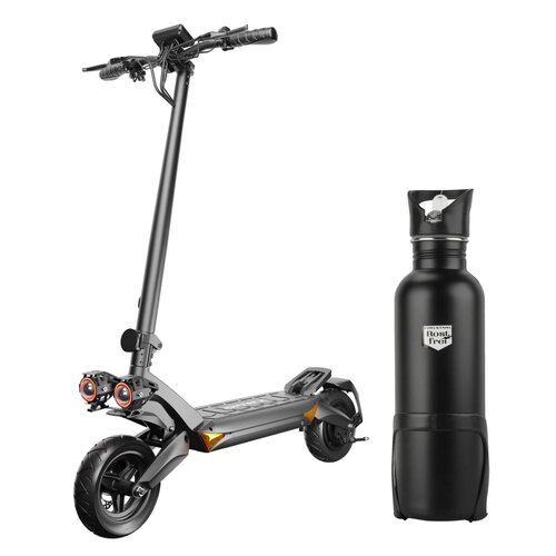 Hulajnoga elektryczna RUPTOR R3 V3 75km 800W 2 amortyzatory 10" Czarny + Bidon termiczny FISCHER z uchwytem 86057 750 ml