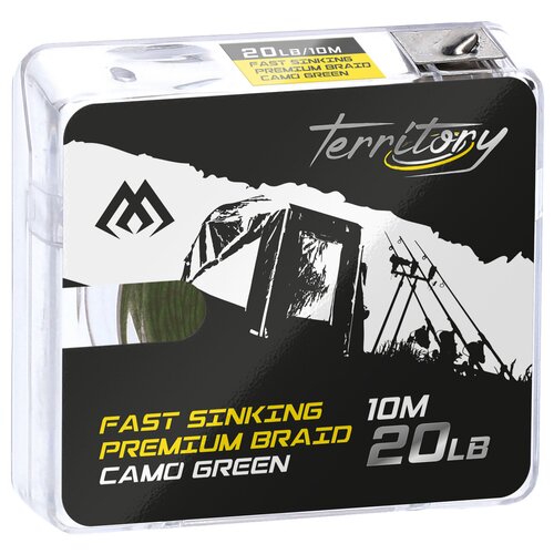 Plecionka przyponowa MIKADO Fast Sinking Premium Braid 9.07 kg / 10 m Zielony