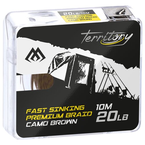 Plecionka przyponowa MIKADO Fast Sinking Premium Braid 13.60 kg / 10 m Brązowy