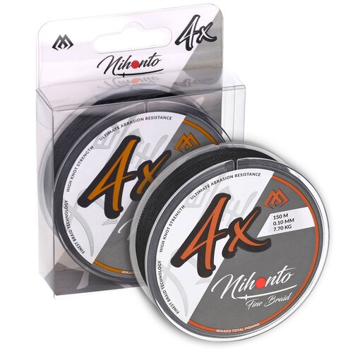 Plecionka MIKADO Nihonto Fine Braid 0.30 mm / 150 m Czarny