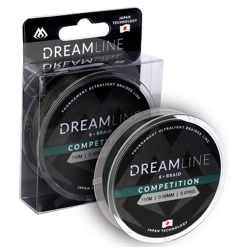 Plecionka MIKADO Dreamline Competition 0.12 mm / 150 m Zielony