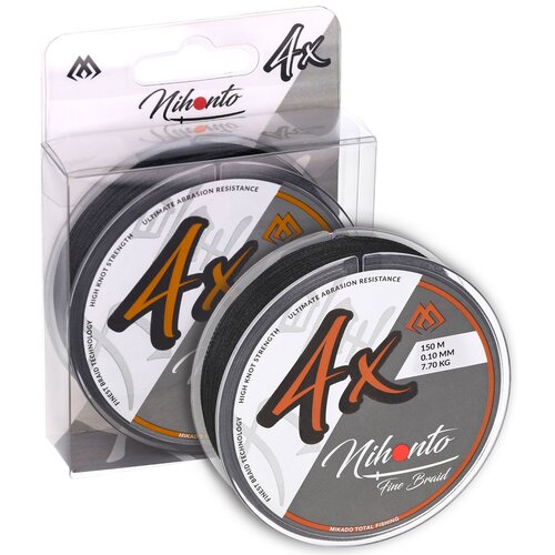 Plecionka MIKADO Nihonto Fine Braid 0.40 mm / 150 m Czarny