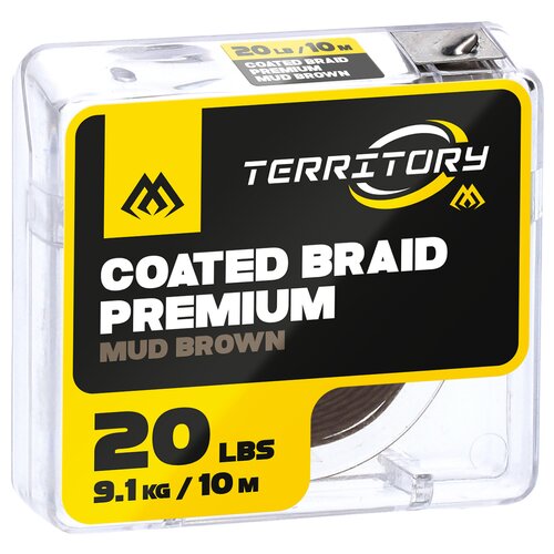 Plecionka przyponowa MIKADO Coated Braid Premium 13.60 kg / 10 m Brązowy
