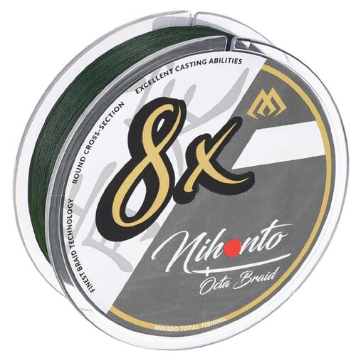 Plecionka MIKADO Nihoto Octa Braid 0.08mm / 150m Zielony