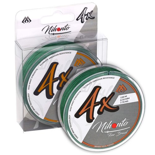 Plecionka MIKADO Nihonto Fine Braid 0.20 mm / 150 m Zielony
