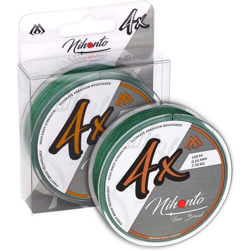 Plecionka MIKADO Nihonto Fine Braid 0.40 mm / 150 m Zielony