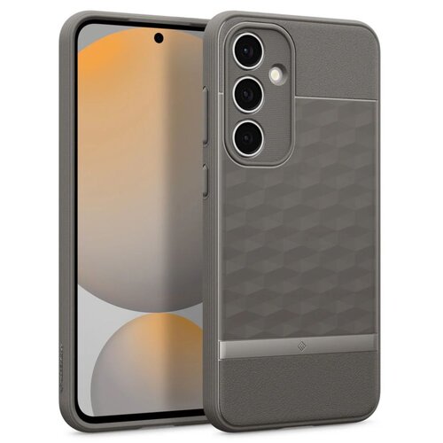 Etui CASEOLOGY Parallax do Samsung Galaxy S24 FE Szary