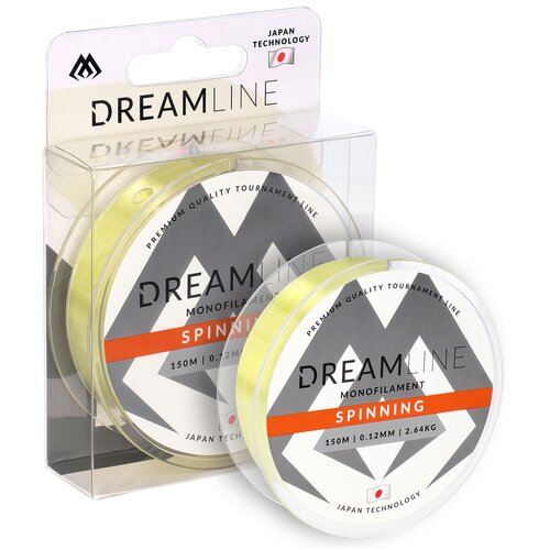 Żyłka MIKADO Dreamline Spinning 0.24 mm / 150 m Żółty