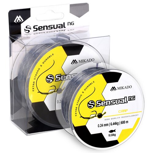 Żyłka MIKADO Sensual N.G Carp 0.26 mm / 600 m Transparentny