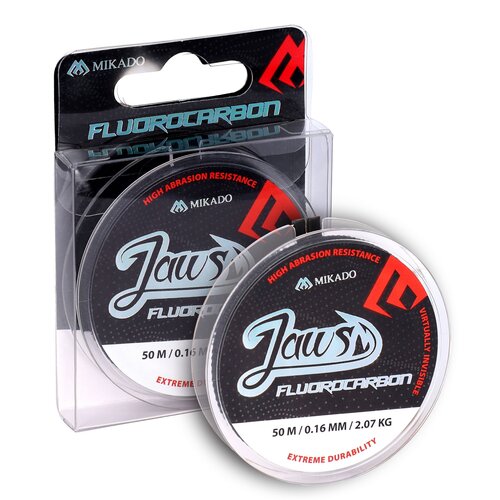 Żyłka MIKADO Fluorocarbon JAWS 0.300 mm / 50 m Transparentny