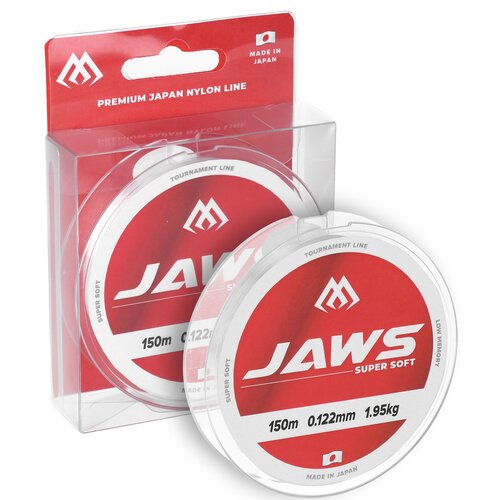 Żyłka MIKADO Jaws Super Soft 0.212 mm / 150 m Transparentny
