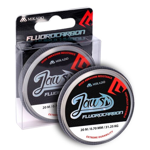 Żyłka MIKADO Fluorocarbon JAWS 0.60 mm / 20 m Transparentny