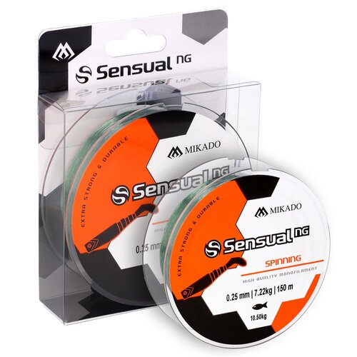 Żyłka MIKADO Sensual N.G Spinning 0.25 mm / 150 m Jasnozielony