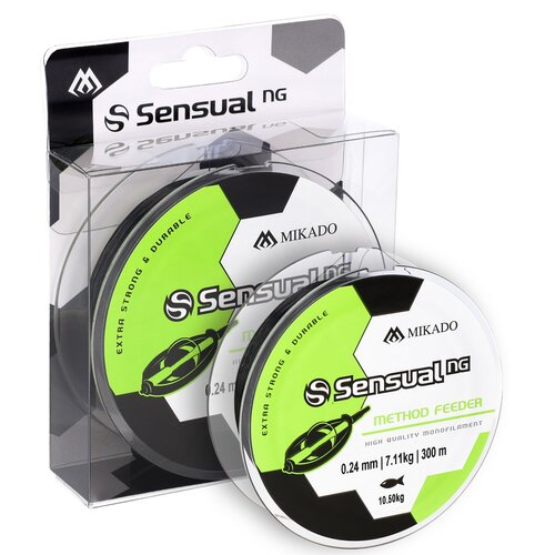 Żyłka MIKADO Sensual N.G Feeder 0.28 mm / 300 m Czarny
