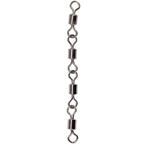 Krętlik rolkowy MIKADO Jaws Fourfold Swivels 25kg AMA-J-001-01 (5 sztuk)