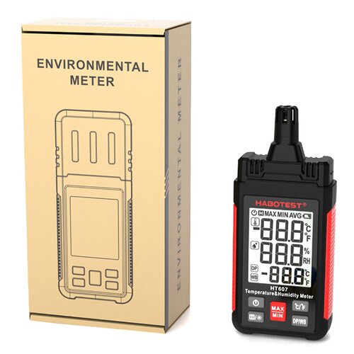Miernik temperatury i wilgotności HABOTEST HT607