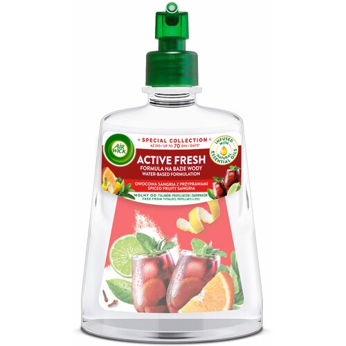 Wkład do odświeżacza powietrza AIR WICK Active Fresh Owocowa Sangria z przyprawami 228 ml