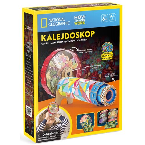 Puzzle 3D CUBIC FUN National Geographic Kalejdoskop 306-DS1090H