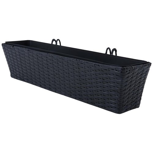 Donica ogrodowa PATIO 47389 8.9L Czarny