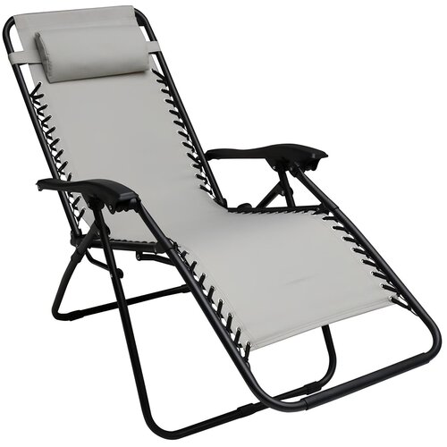 Fotel ogrodowy PATIO Relax Jasnoszary