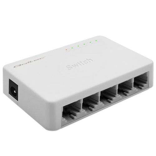 Switch QOLTEC 52247 Fast Ethernet 5 portów