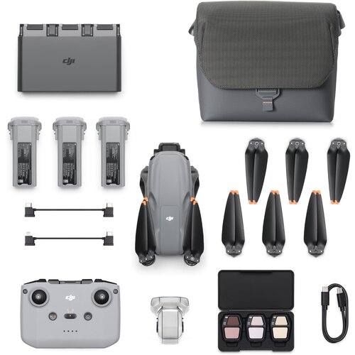 Dron DJI Air 3S Fly More Combo (DJI RC-N3) Nagrywanie 4K/120fps