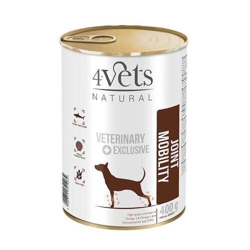 Karma dla psa 4VETS NATURAL Joint Mobility 400 g