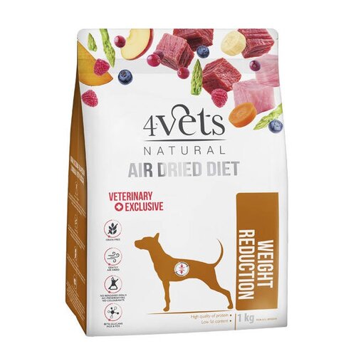 Karma dla psa suszona 4VETS NATURAL Weight Reduction 1 kg