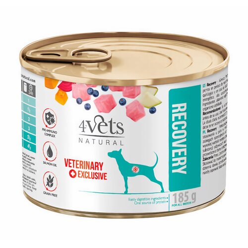 Karma dla psa 4VETS NATURAL Recovery 185 g