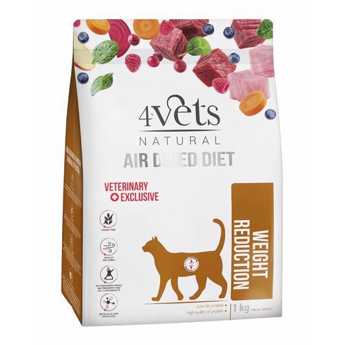 Karma dla kota 4VETS NATURAL Weight Reduction 1 kg