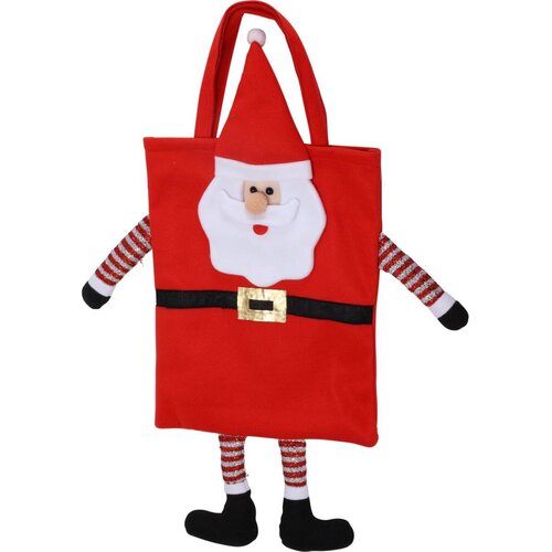 Worek na prezenty CHRISTMAS DECORATION 67 x 35 cm Mikołaj