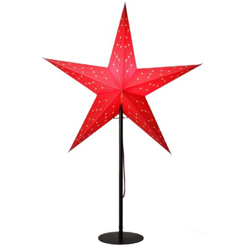Gwiazda CHRISTMAS DECORATION 45 cm Czerwony