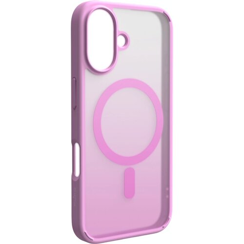 Etui PURO Gradient MagSafe do Apple iPhone 16 Różowy