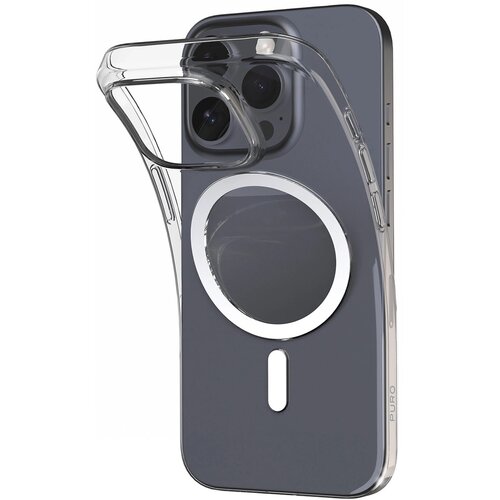 Etui PURO 0.3 Mag MagSafe do Apple iPhone 16 Pro Przezroczysty