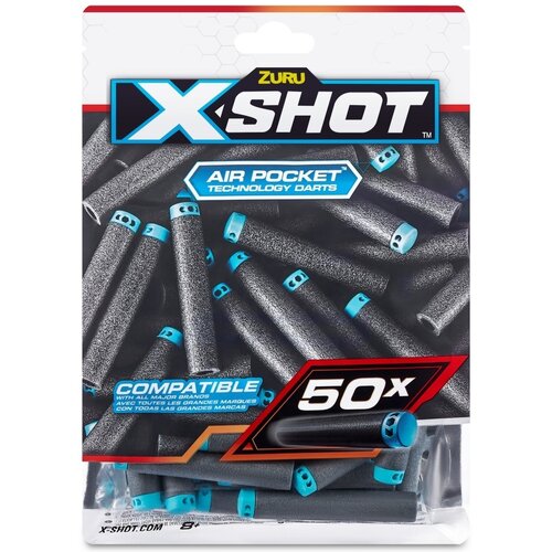 Strzałki ZURU X-Shot Excel Air Pocket Technology Darts 36588 (50 sztuk)