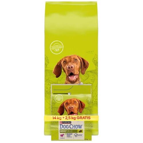 Karma dla psa PURINA Dog Chow Adult Jagnięcina 14 + 2.5 kg