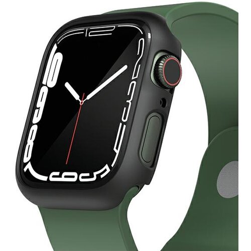 Etui ARAREE Areo do Apple Watch 7/8/9 (41mm) Czarny