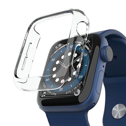 Etui ARAREE Nukin do Apple Watch 4/5/6/SE/SE 2 (44mm) Przezroczysty