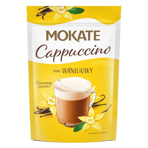 Kawa rozpuszczalna MOKATE Cappuccino Waniliowe 110 g