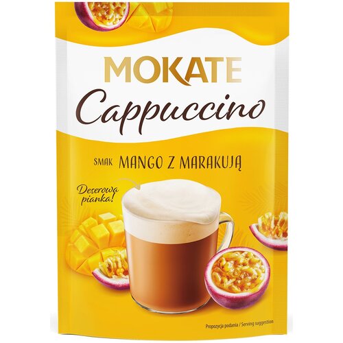 Kawa rozpuszczalna MOKATE Cappuccino Mango z marakują 0.04 kg